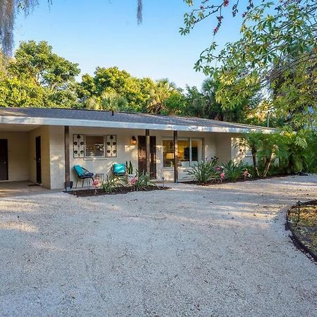 Beautiful Glam Mid-Century 1 Block From Sarasota Bay With Firepit Villa Luaran gambar